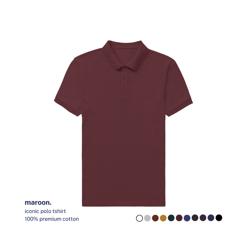Iconic Mens Polo T-Shirt