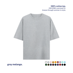 240 GSM Oversized Cotton T-Shirt