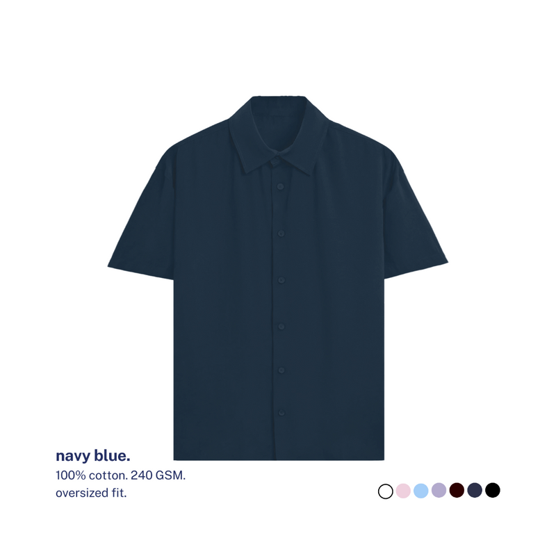Oversized 100% Cotton Shirt