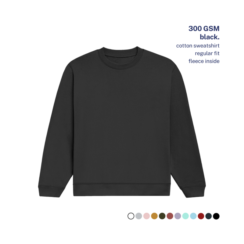 300 GSM Regular Sweatshirt