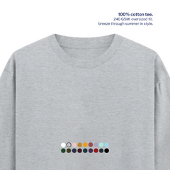240 GSM Oversized Cotton T-Shirt
