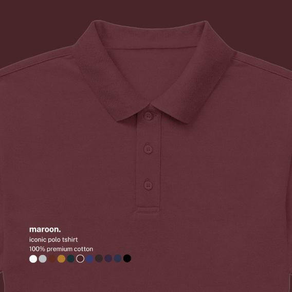 Iconic Mens Polo T-Shirt