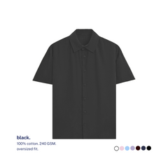 Oversized 100% Cotton Shirt