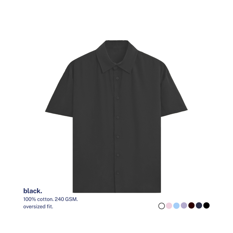 Oversized 100% Cotton Shirt