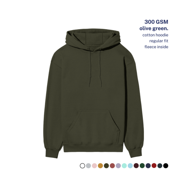 300 GSM Regular Hoodie