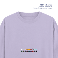240 GSM Oversized Cotton T-Shirt