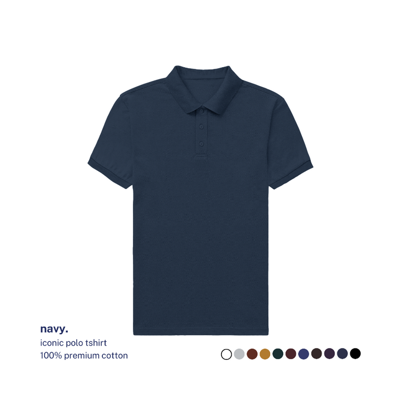 Iconic Mens Polo T-Shirt