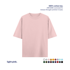240 GSM Oversized Cotton T-Shirt