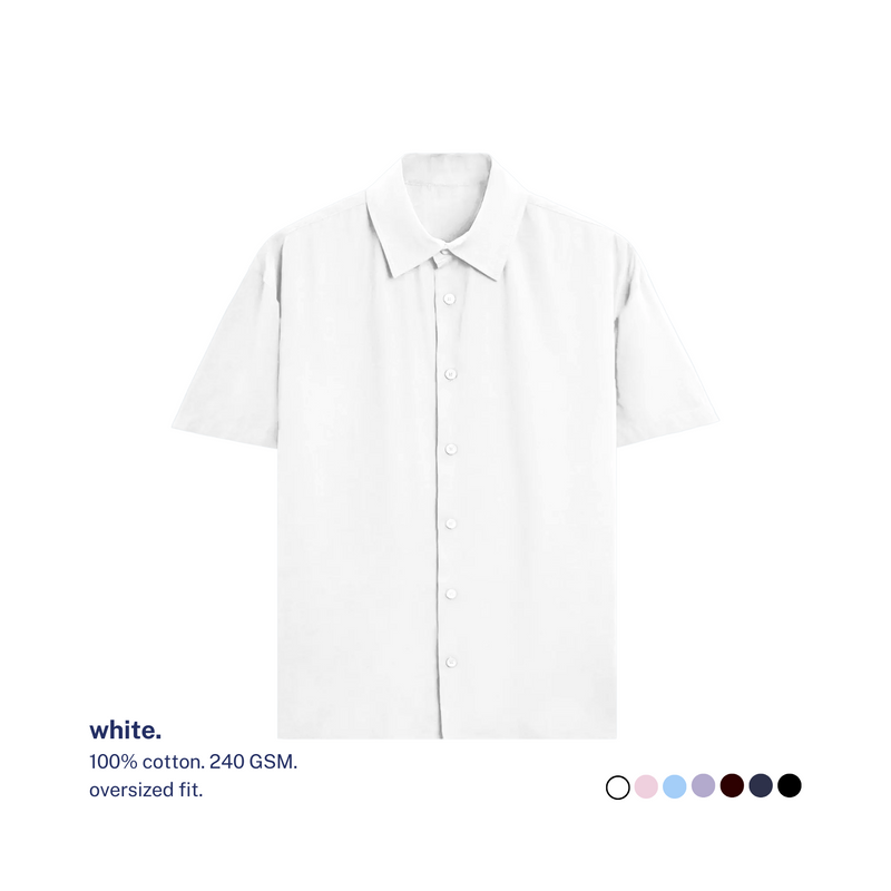 Oversized 100% Cotton Shirt