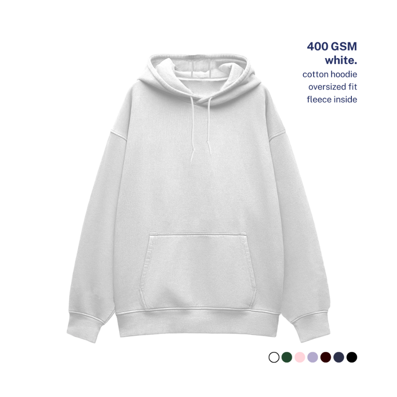 400 GSM Oversized Hoodie