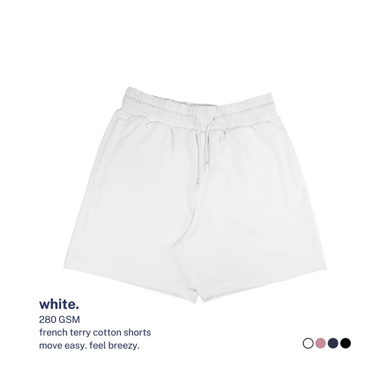 Royale Terry Cotton Shorts