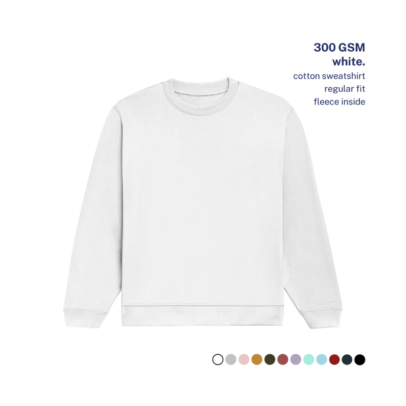 300 GSM Regular Sweatshirt