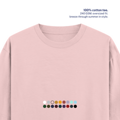 240 GSM Oversized Cotton T-Shirt