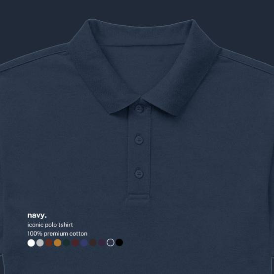 Iconic Mens Polo T-Shirt