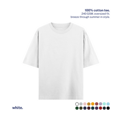 240 GSM Oversized Cotton T-Shirt