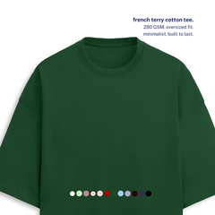 280 GSM Terry Oversized Cotton T-Shirt