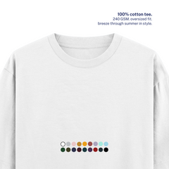 240 GSM Oversized Cotton T-Shirt