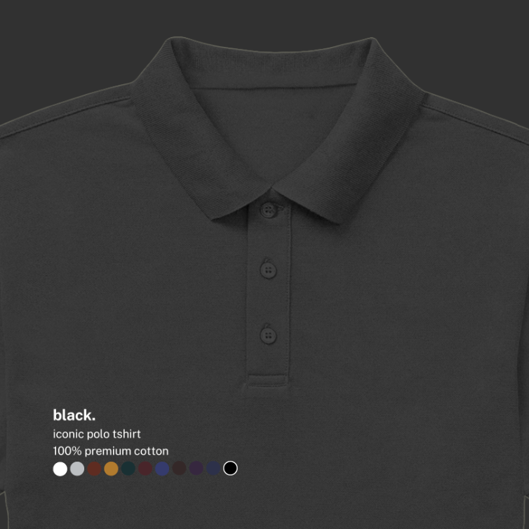Iconic Mens Polo T-Shirt