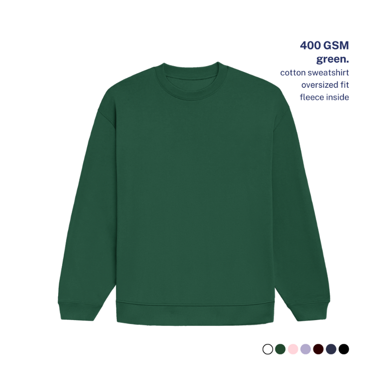 400 GSM Oversized Sweatshirt