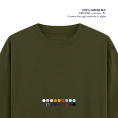 240 GSM Oversized Cotton T-Shirt