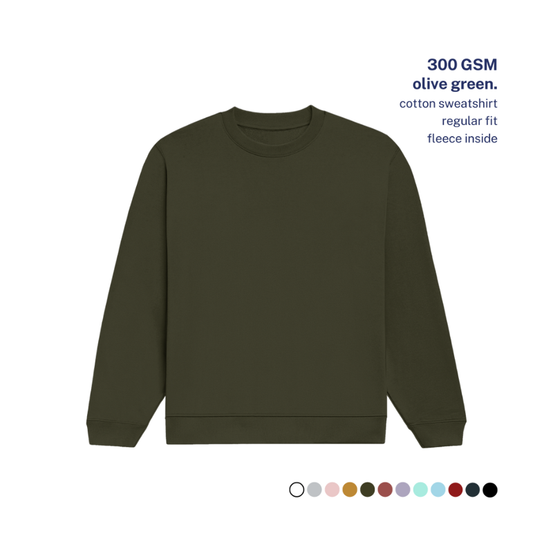300 GSM Regular Sweatshirt