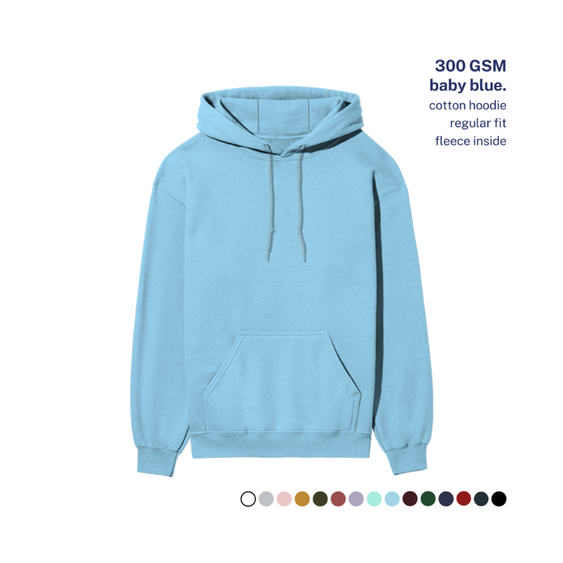 300 GSM Regular Hoodie