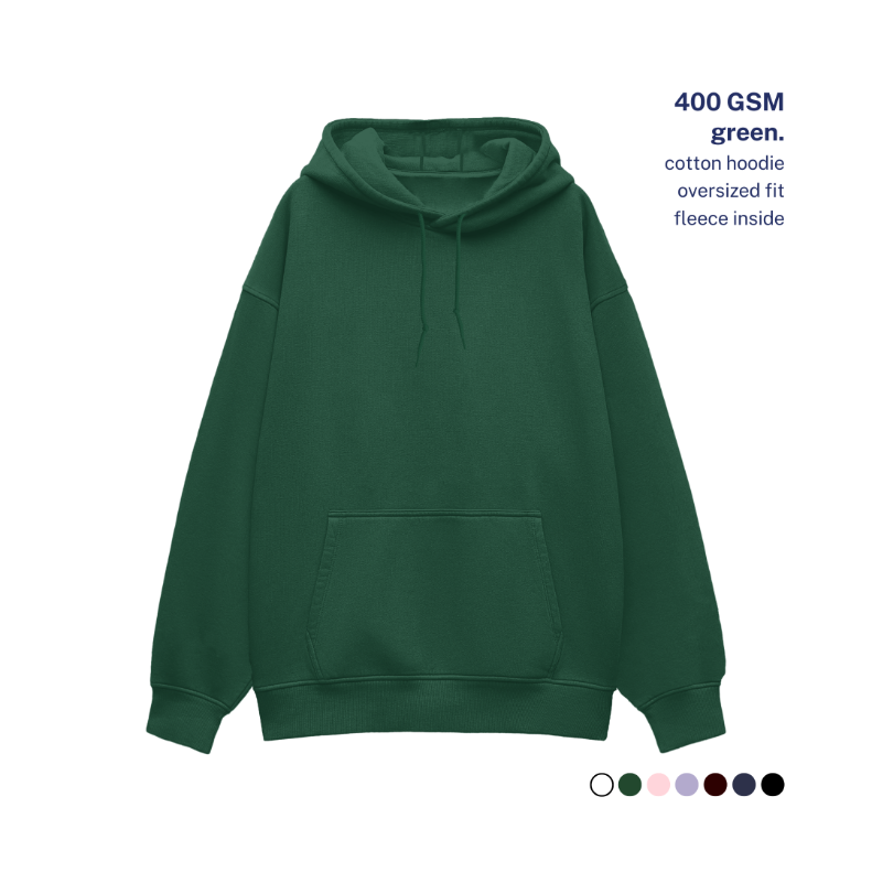 400 GSM Oversized Hoodie