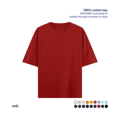 240 GSM Oversized Cotton T-Shirt