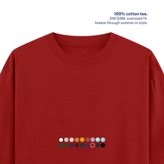 240 GSM Oversized Cotton T-Shirt
