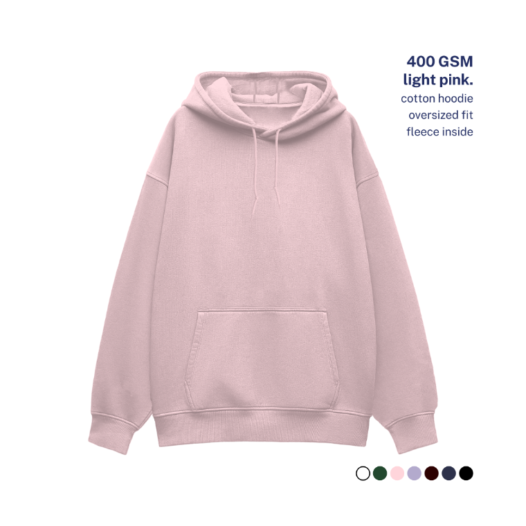 400 GSM Oversized Hoodie