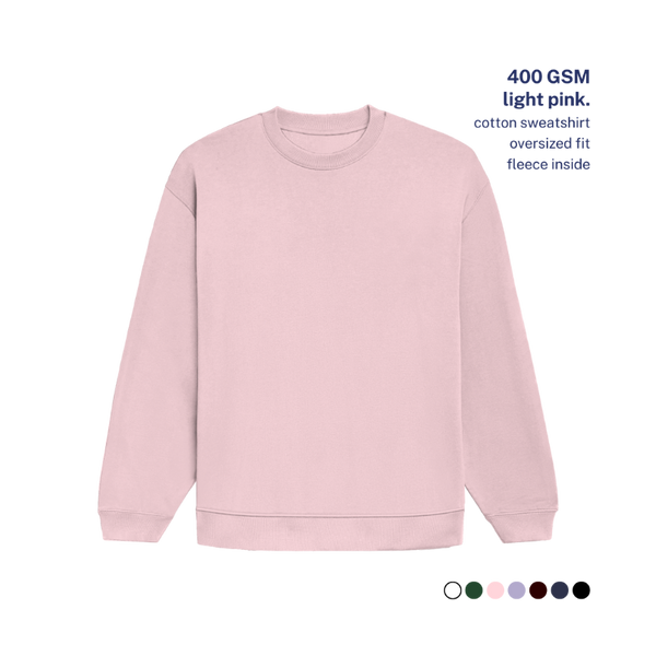 400 GSM Oversized Sweatshirt