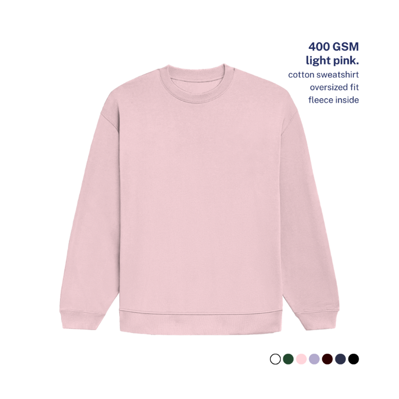 400 GSM Oversized Sweatshirt