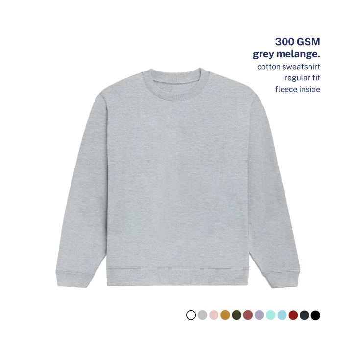 300 GSM Regular Sweatshirt