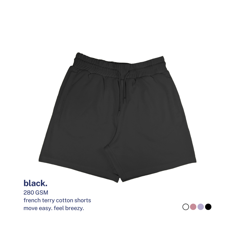 Royale Terry Cotton Shorts