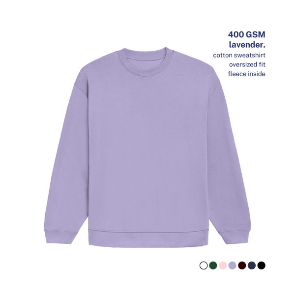 400 GSM Oversized Sweatshirt