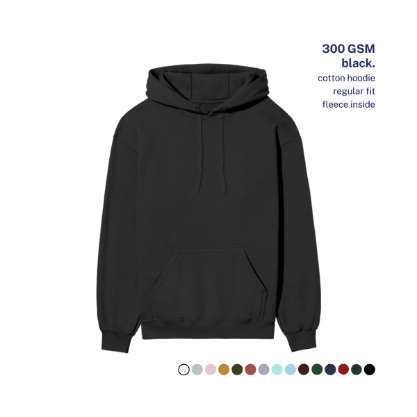 300 GSM Regular Hoodie