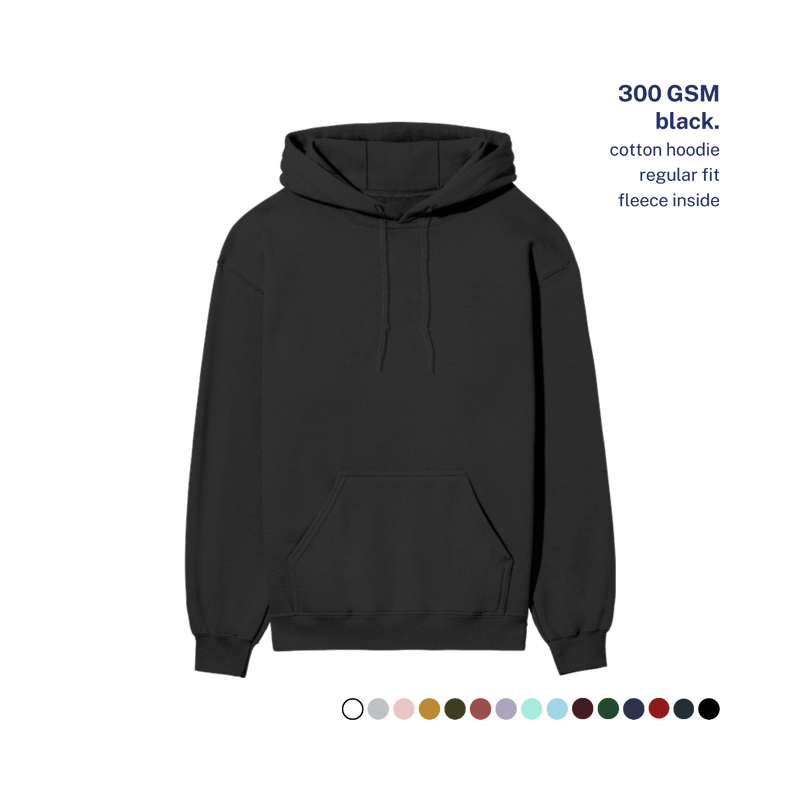 300 GSM Regular Hoodie
