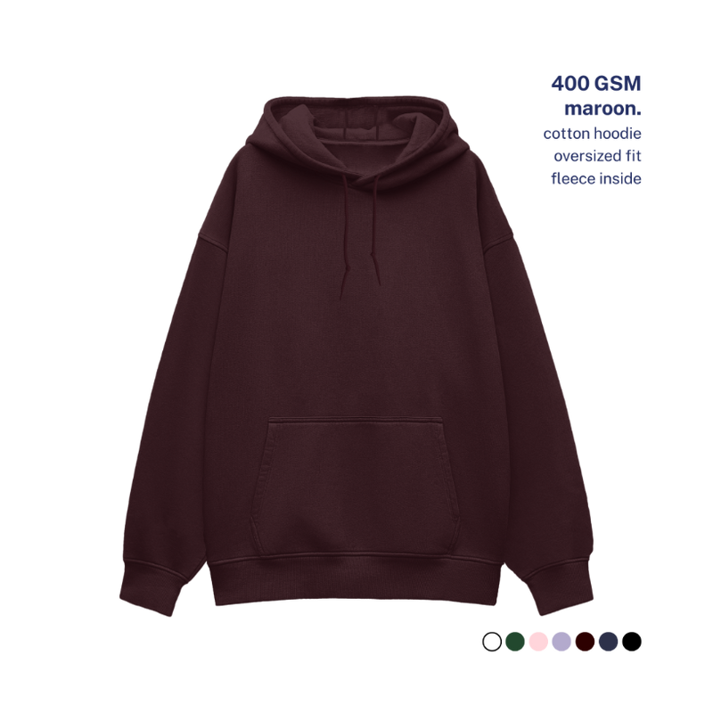 400 GSM Oversized Hoodie