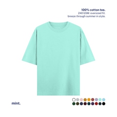 240 GSM Oversized Cotton T-Shirt