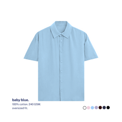 Oversized 100% Cotton Shirt