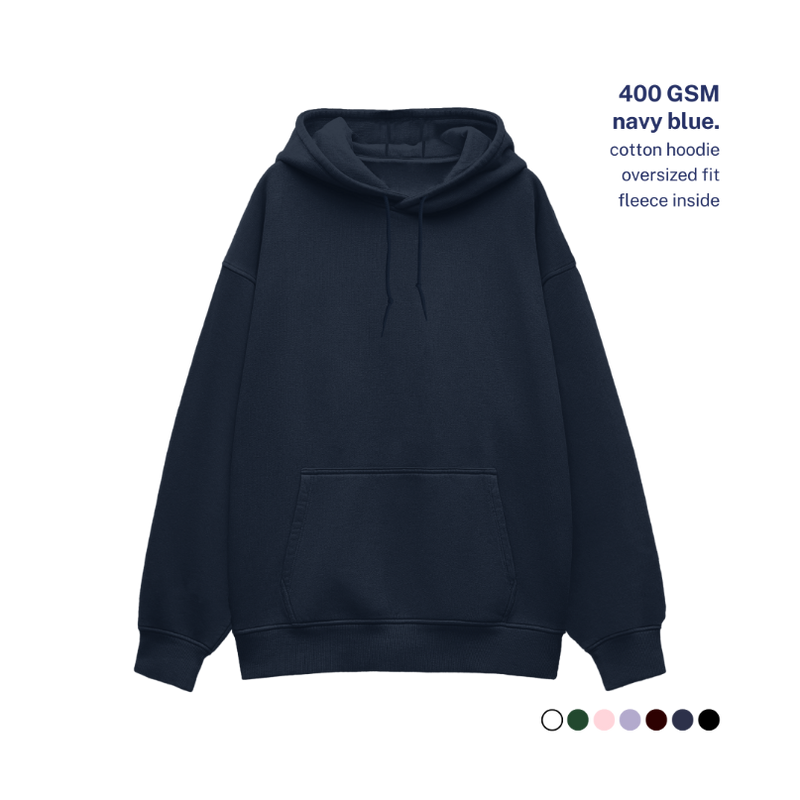 400 GSM Oversized Hoodie