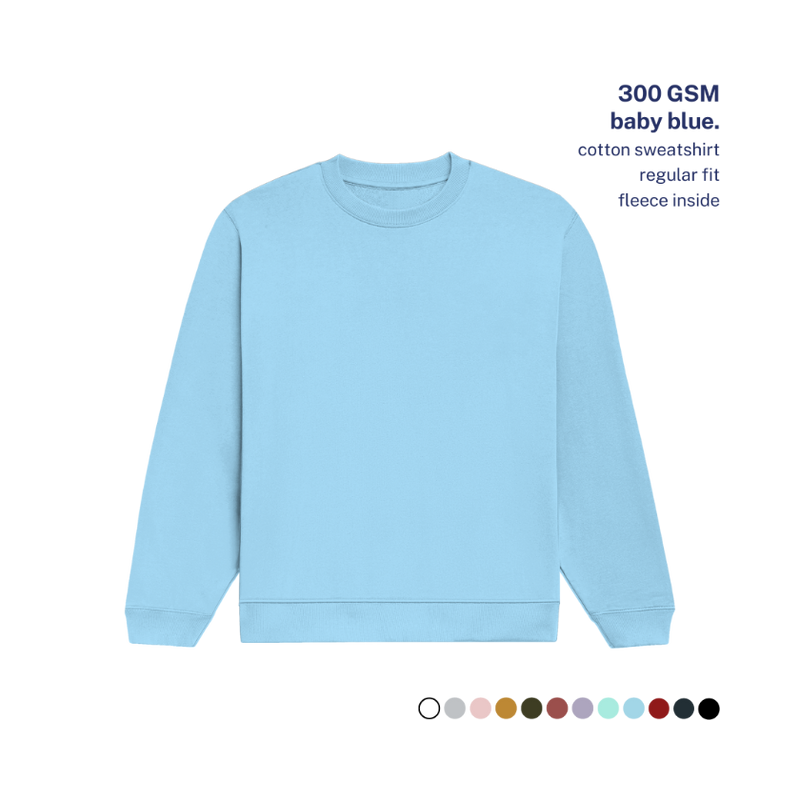 300 GSM Regular Sweatshirt