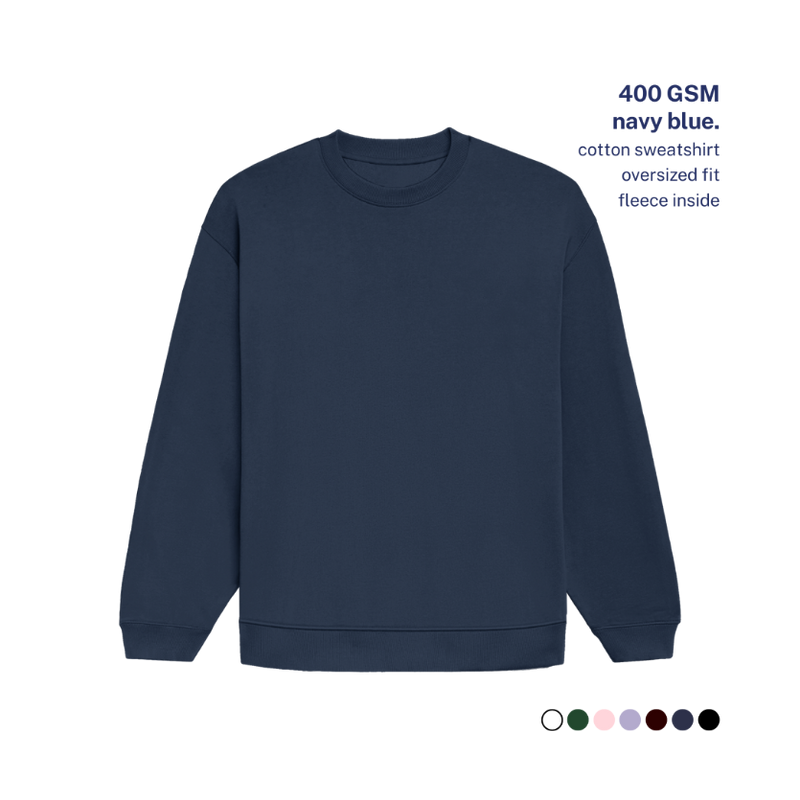 400 GSM Oversized Sweatshirt