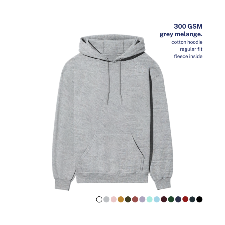 300 GSM Regular Hoodie