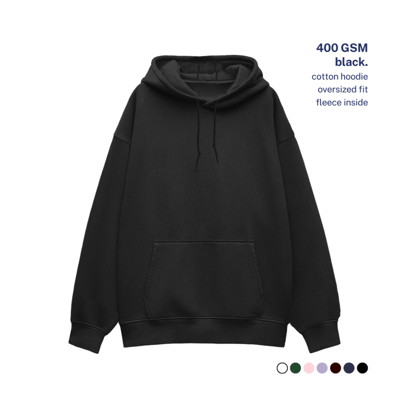 400 GSM Oversized Hoodie