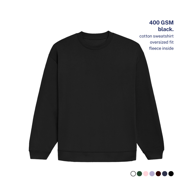 400 GSM Oversized Sweatshirt