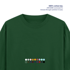 240 GSM Oversized Cotton T-Shirt