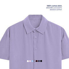 Oversized 100% Cotton Shirt