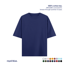 240 GSM Oversized Cotton T-Shirt