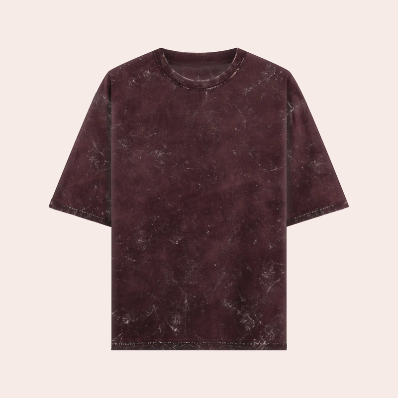 240 GSM Acidwash Cotton Oversized T-Shirt